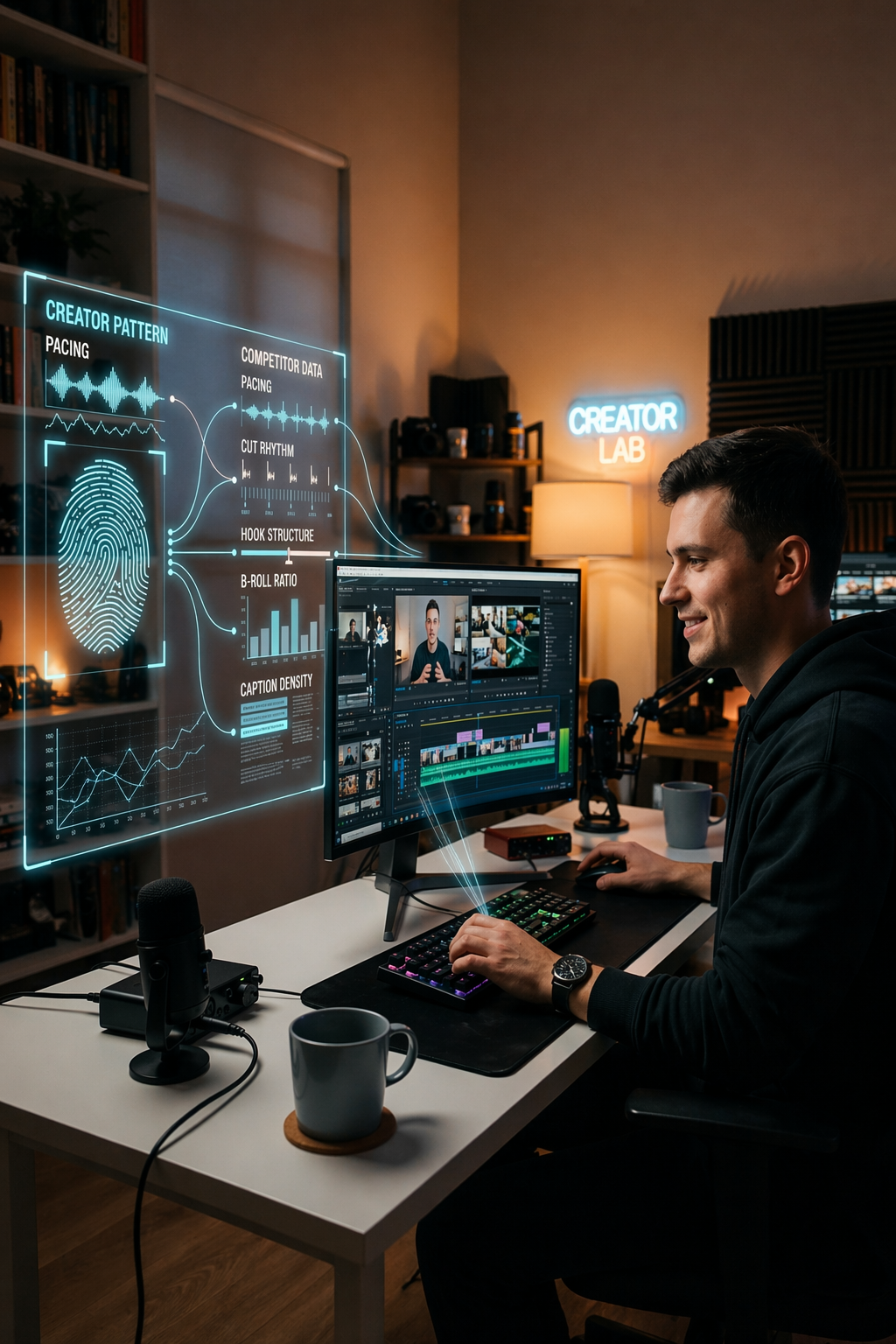 Creator DNA Mapping - Video editing analysis